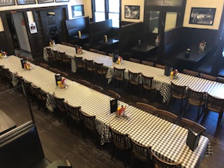 Dining room at Pyrenees Cafe